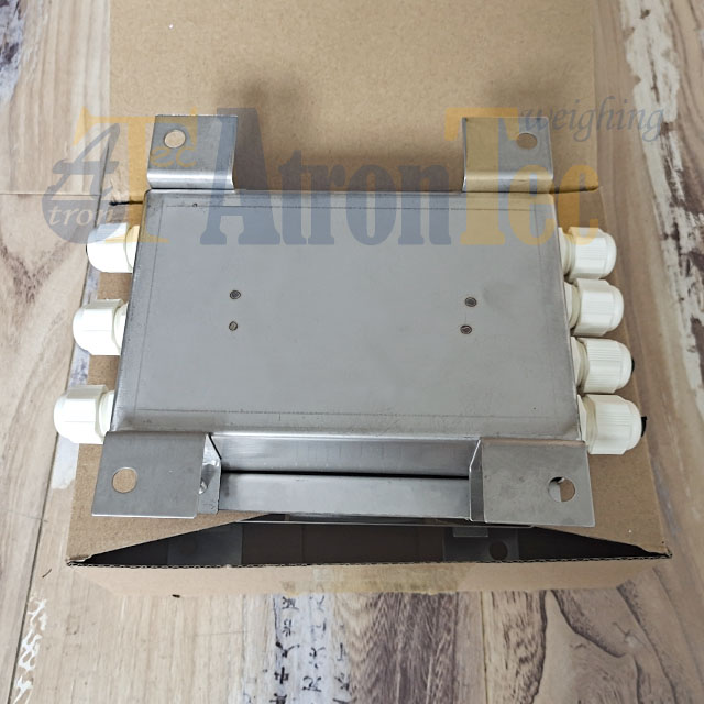 Caja de conexiones de acero inoxidable para básculas de piso, caja de conexiones analógica para indicador de pesaje analógico