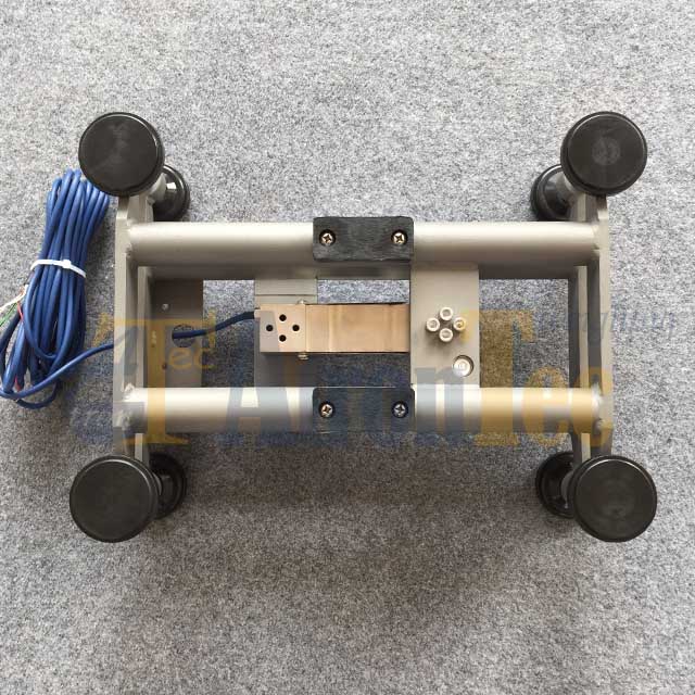 Balanza electrónica de estructura de acero inoxidable completa de 300 kg, balanza electrónica de plataforma