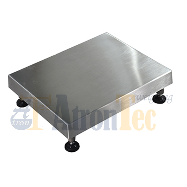 Balanza de plataforma de acero inoxidable con celda de carga de acero inoxidable